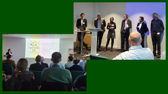 Photographs of the National Agency for Finite Element Methods and Standards (NAFEMS) seminar